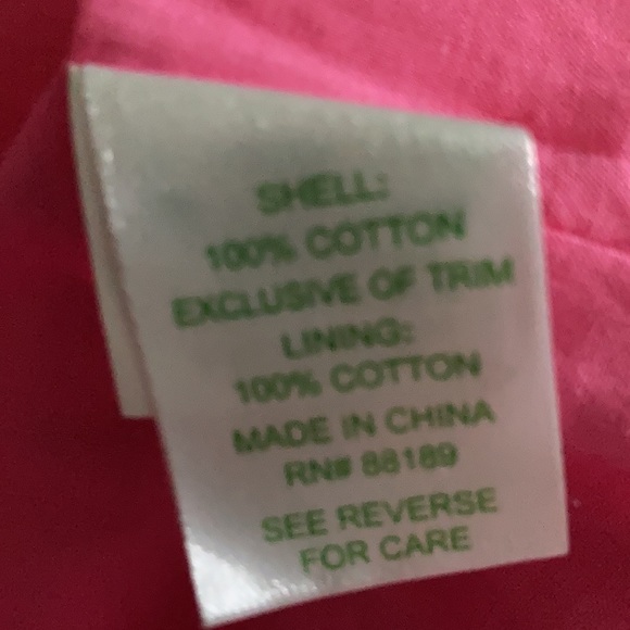 NWT Lilly Pulitzer Bowen Dress Hotty Pink Size 0 - Picture 10 of 14